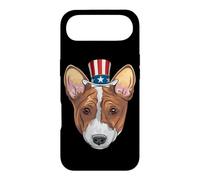 Custodia per iPhone Air Corgi Uncle Sam 4 luglio USA Dog Puppy