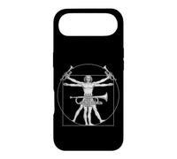 Custodia per iPhone Air Cornet Marching Band Da Vinci Trombettista Vintage