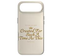 Custodia per iPhone Air Corona Esther 4:14 Creato Tale Tempo Fede