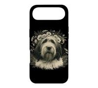 Custodia per iPhone Air Corona floreale per cane pastore inglese Bobtail Dog