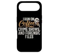 Custodia per iPhone Air Corro in spettacoli Coffee Crime e file forensi True Crime