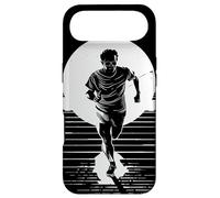 Custodia per iPhone Air Corsa Ragazzo Disegno Maratona Atletica
