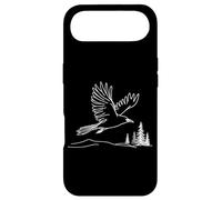 Custodia per iPhone Air Corvo arte lineare Ornitologo
