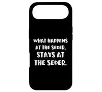 Custodia per iPhone Air Cosa succede al seder rimane divertente seder ebraico pasquale