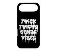 Custodia per iPhone Air Cosce spesse Gemelli Vibes Gemelli segno zodiacale divertente compleanno