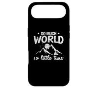 Custodia per iPhone Air Così tanto Mondo, così poco Tempo Vacanze