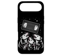 Custodia per iPhone Air Cosmic Opossum Trio Worship Retro VHS Tape