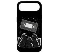 Custodia per iPhone Air Cosmic VHS Tape With Three Howling Raccoons