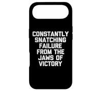 Custodia per iPhone Air Costantemente strappare il fallimento dalle fauci della vittoria - Divertente