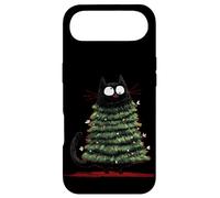 Custodia per iPhone Air Costume da gatto pazzo come albero di Natale