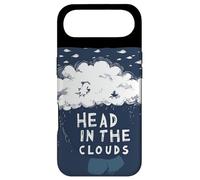Custodia per iPhone Air Costume da testa tra le nuvole per ragazzi e ragazze