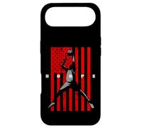 Custodia per iPhone Air Costumi da basket per ragazzi con bandiera USA Grunge