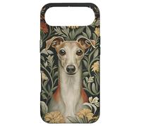 Custodia per iPhone Air Cottage floreale da giardino con levriero italiano rosso fulvo