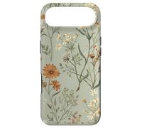 Custodia per iPhone Air Cottagecore botanico da giardino floreale con fiori selvatici verde salvia