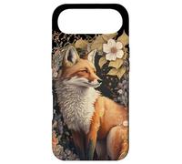 Custodia per iPhone Air Cottagecore Cute Floral Red Fox Aesthetic Donne Ragazze