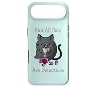 Custodia per iPhone Air Cozy Mystery Cat Sleuth Non tutti i gatti sono detective