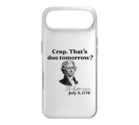 Custodia per iPhone Air CRAP. QUESTO DOMANI? Jefferson 3 luglio 1776 Meme divertente