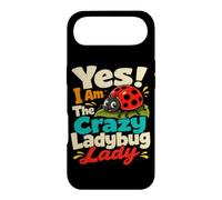 Custodia per iPhone Air Crazy Ladybug Lady Gardener Insetto Umorismo