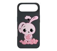Custodia per iPhone Air Creepy Carino Pastello Goth Bunny Menhera Estetica Kawaii