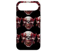 Custodia per iPhone Air Creepy Horror Lover Skeleton Faces Creepy Evil Clown Skull