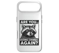 Custodia per iPhone Air Crime Meme Raccoon Amante Curioso Malizia