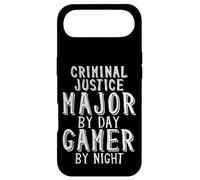 Custodia per iPhone Air Criminal Justice Major By Day Gamer By Night Criminology