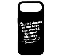 Custodia per iPhone Air Cristo Gesù è venuto nel mondo per salvare i peccatori Vangelo KJV