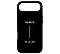 Custodia per iPhone Air Croce Benedetta Maledetta - Fede Cristiana Minimalista