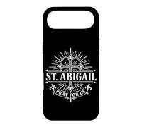 Custodia per iPhone Air Croce devozionale cattolica di Santa Abigail