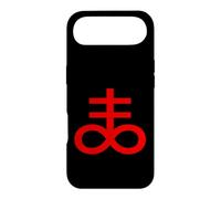 Custodia per iPhone Air Croce Leviatano Zolfo Nero Simbolo Magia Occulta Satanica