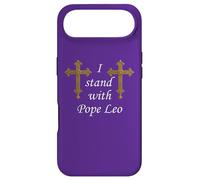 Custodia per iPhone Air Croce Romana. Io sto con Papa Leone.