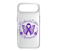 Custodia per iPhone Air Crohn's And Colitis Awareness IBD Nastro Viola Farfalla
