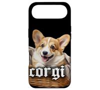 Custodia per iPhone Air Cucciolo di cane Corgi nel cestino