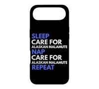 Custodia per iPhone Air Cura del sonno per Alaskan Malamute Nap Repeat Funny Dog Lover
