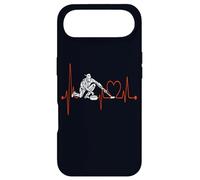Custodia per iPhone Air Curling Heartbeat ECG Divertente Uomini Donne Bambini Curling Giocatori