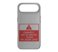 Custodia per iPhone Air Currently Out of Service Please Try Again Later Funny Sign