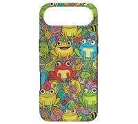 Custodia per iPhone Air Custodia anime Frog Garden Doodle per i fan dello stile