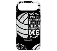 Custodia per iPhone Air Custodie per telefono pallavolo carino versi cristiani regali ragazze adolescenti