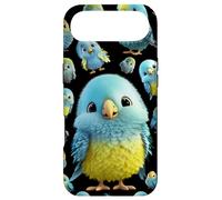 Custodia per iPhone Air Cute Budgie Theme Parakeet Bird Pattern For Bird Lover