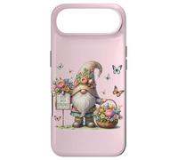 Custodia per iPhone Air Cute Butterfly Decor And Floral Easter Gnome Hop Into Spring
