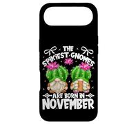 Custodia per iPhone Air Cute Cactus Birthday Gnomes For Mom Who Are Born In November