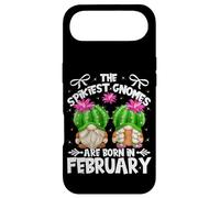 Custodia per iPhone Air Cute Cactus Birthday Gnomes For Women Who Born In February