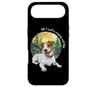 Custodia per iPhone Air Cute Camping and Dogs Nature Parson Russell Terrier Lover