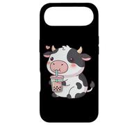 Custodia per iPhone Air Cute Cow Bubble Tea Kawaii Anime Cows Lover Girls