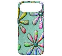 Custodia per iPhone Air Cute Easter Spring Daisies Flowers Floral Aesthetic Decor