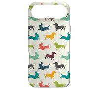 Custodia per iPhone Air Cute Funny Jumping Multicolor Dachshund Lover Pattern
