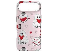Custodia per iPhone Air Cute Ghost Valentines XOXO Heart Dice Spooky