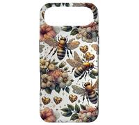 Custodia per iPhone Air Cute Heart And Flower Pattern For Women With Honey Bees