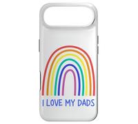 Custodia per iPhone Air Cute I Love My Daddies Rainbow Family Two Fathers 2 Daddies