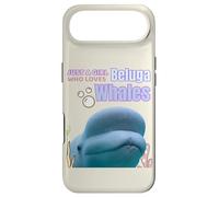 Custodia per iPhone Air Cute Just A Girl Who Loves Belugas, Beluga Whale Enthusiast